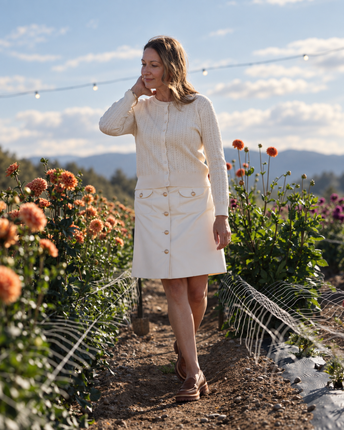 Windsor A-line Skirt